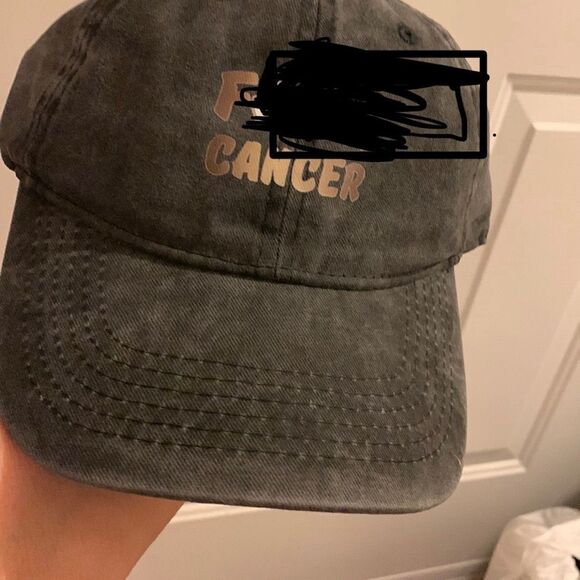 Choose 1 from cap assortment. All are gray/black distressed (somewhat ca… - Picture 4 of 10